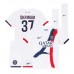 Paris Saint-Germain Milan Skriniar #37 Dětské Oblečení Venkovní Dres 2024-25 Krátkým Rukávem (+ trenýrky)